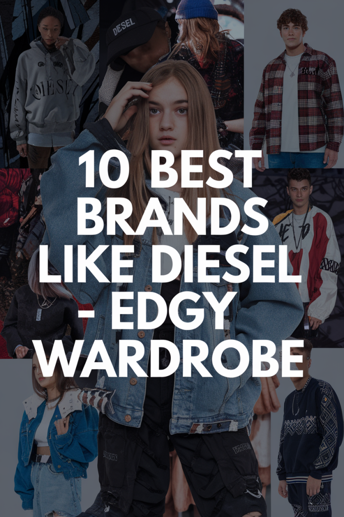 Best Brands Like Diesel: Expand Your Edgy Wardrobe