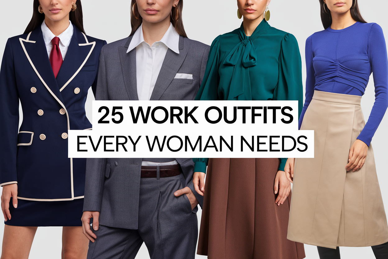 Work Outfits Every Woman Needs