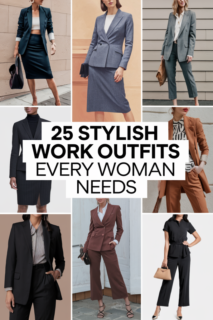 Work Outfits Every Woman Needs