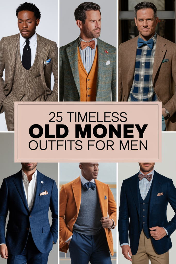 25 Timeless Old Money Outfits for Men