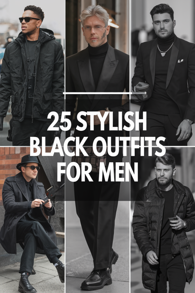 Black Outfits for Men